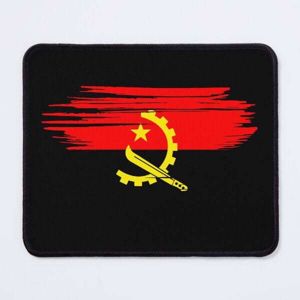 Item preview, Distressed Angola Flag AO designed and sold by shitpostee.
