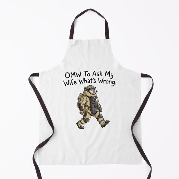 Item preview, OMW To Ask My Wife What's Wrong Bomb Squad EOD Cartoon designed and sold by ThreadRiotTees.