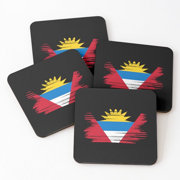 Item preview, Distressed Antigua And Barbuda Flag AG designed and sold by shitpostee.