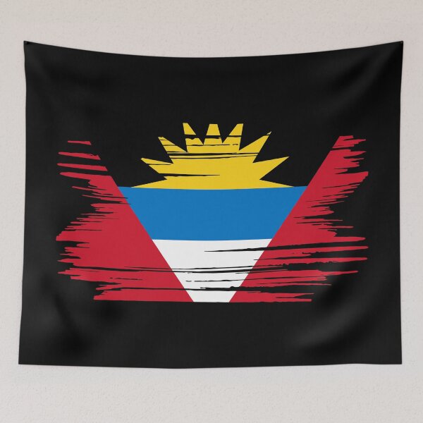 Aperçu de l'œuvre Drapeau d'Antigua-et-Barbuda vieilli AG créée et vendue par shitpostee.