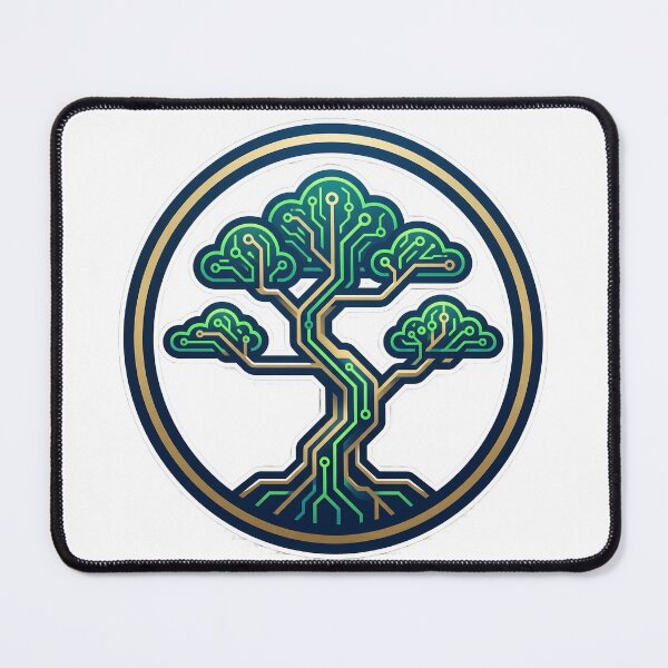 Item preview, Tree Nature Reading Space Bookworm Vintage Art designed and sold by ART ATTACK ZONE.