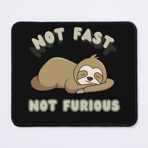 Item preview, Not Fast, Not Furious designed and sold by BlueprintBold.