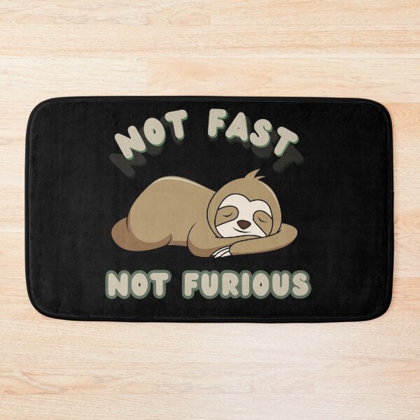Item preview, Not Fast, Not Furious designed and sold by BlueprintBold.