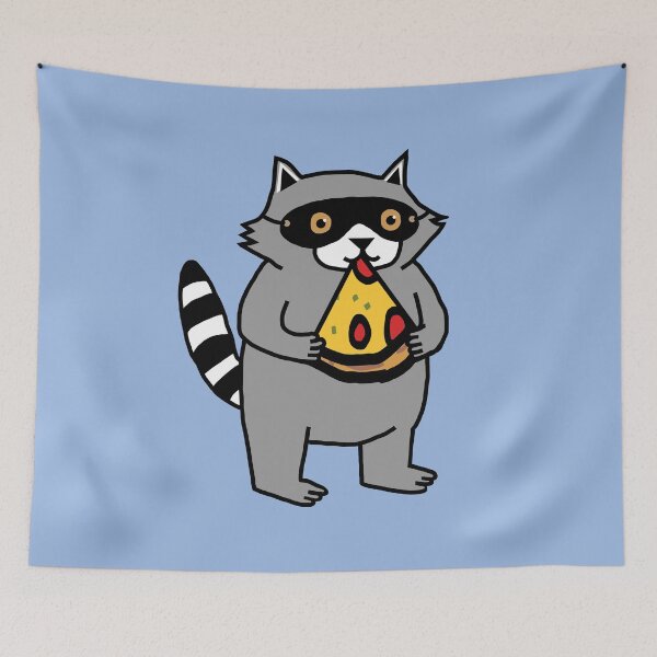 Item preview, Raccoon Pizza designed and sold by ellenhenry.