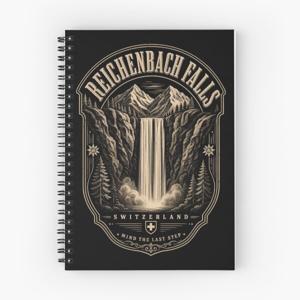 Item preview, Reichenbach Falls Vintage Travel designed and sold by WholeLifePress.