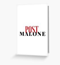 Posty Greeting Card