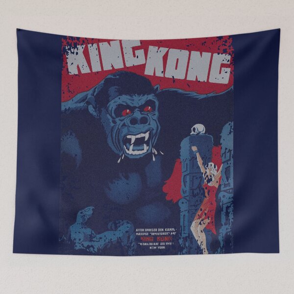 Item preview, King Kong Vintage Movie Poster Aged Worn designed and sold by BlueLineLAX.