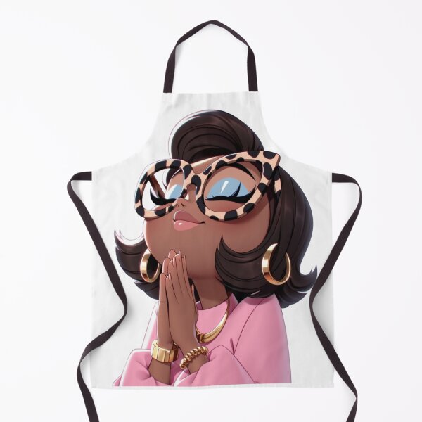 Item preview, She Prays with Style Sticker | Fashionable Christian Black Girl Sticker | Cute Faith Die Cut Decal for Journal, Bible & Laptop designed and sold by overcomercrafts.
