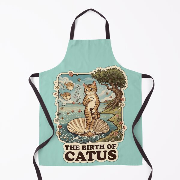 Item preview, The Birth of Venus Cute Cat Parody designed and sold by radiogalaxy.