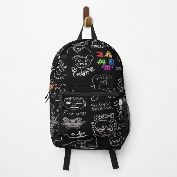 Item preview, The Wall of Collective Memories? Black and White Fan Art Doodles - Collage of Drawings and Names in Chalkboard Style designed and sold by RAYBIL.