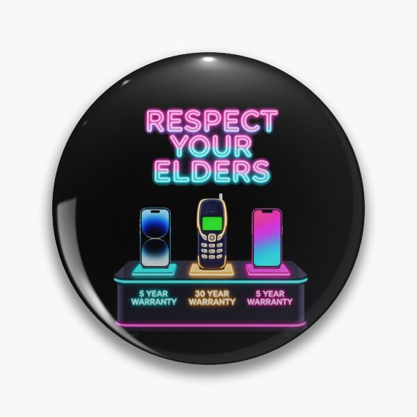 Item preview,  Respect Your Elders Phone Technology Humor  designed and sold by AleksandraJac05.