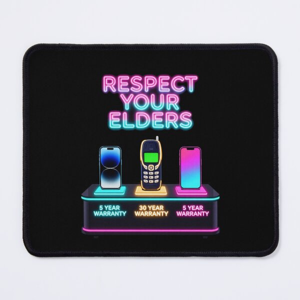 Item preview, Respect Your Elders Phone Technology Humor designed and sold by AleksandraJac05.