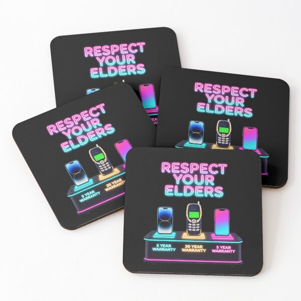 Item preview,  Respect Your Elders Phone Technology Humor  designed and sold by AleksandraJac05.