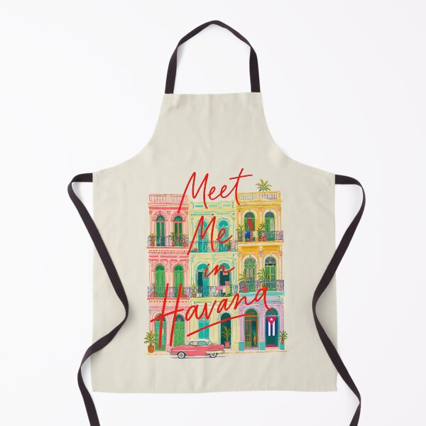 Item preview, Meet Me in Havana Vintage Colonial Architecture Travel Poster designed and sold by Islabonita..