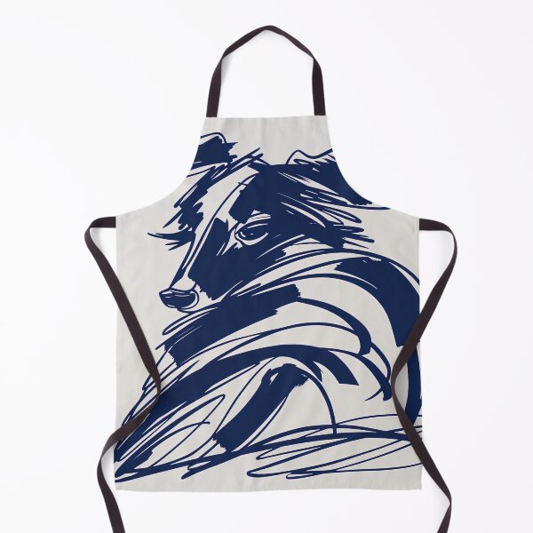 Item preview, Collie - Blue Abstract Art designed and sold by shadow-bloom.