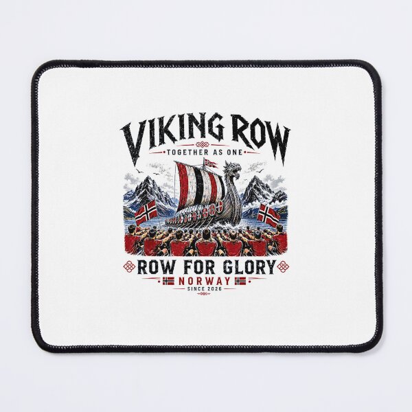 Item preview, Norway Viking Row Ro! Ro! Supporter Longship Retro Graphic designed and sold by Rahamkshop.