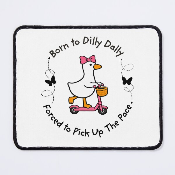 Item preview, Born To Dilly Dally Silly Goose Kawaii Duck designed and sold by happiecatstore.