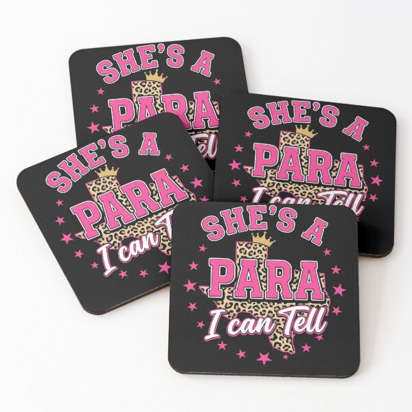 Item preview, She's A Para I Can Tell Western Girly Funny Paraprofessional T-Shirt | Cute School Staff Graphic Gift designed and sold by Trendably.