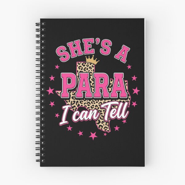Item preview, She's A Para I Can Tell Western Girly Funny Paraprofessional T-Shirt | Cute School Staff Graphic Gift designed and sold by Trendably.