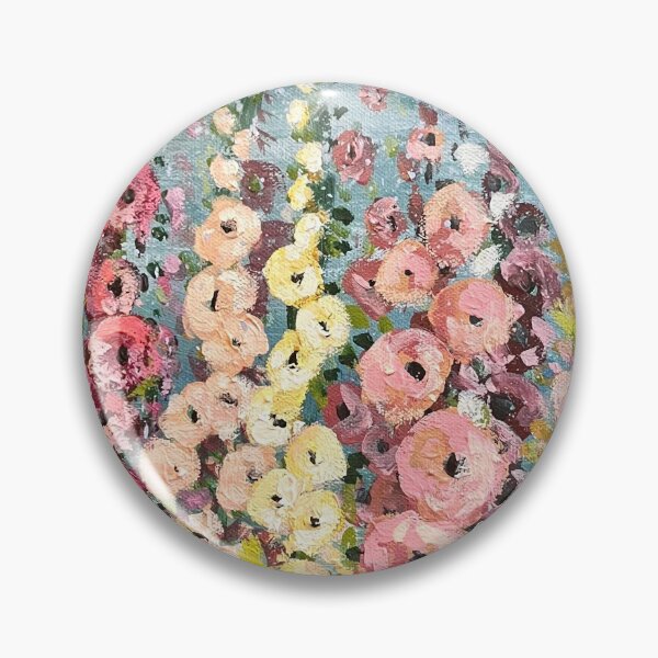 Item preview, Hollyhocks  designed and sold by EvermoreInBloom.