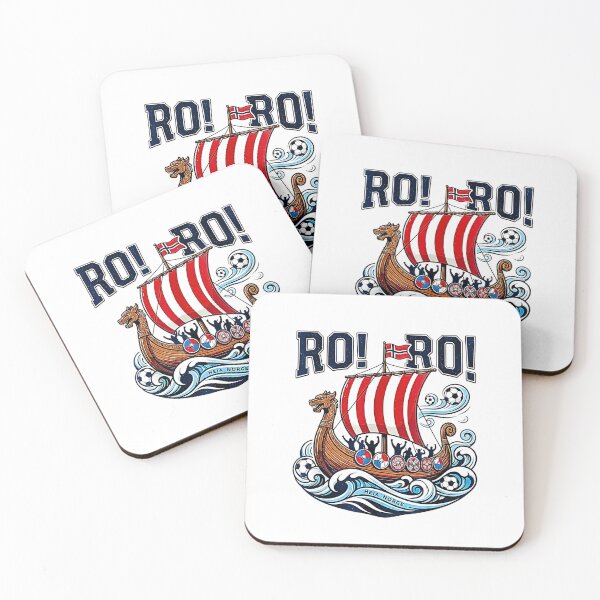 Item preview, Norway Viking Row Ro! Ro! Supporter Longship Retro Graphic  designed and sold by Rahamkshop.