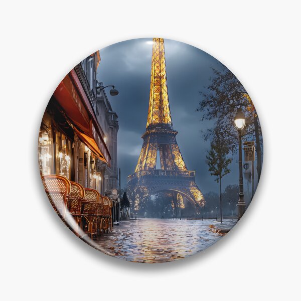 Item preview, Charming Evening in Paris with the Eiffel Tower designed and sold by Artessie.