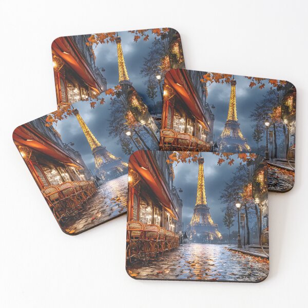 Item preview, Charming Evening in Paris with the Eiffel Tower designed and sold by Artessie.