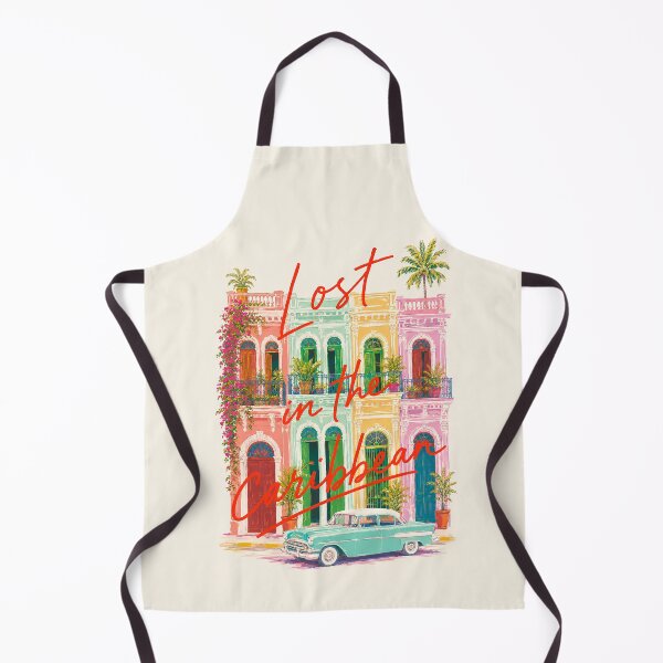 Item preview, Lost in the Caribbean Vintage Tropical Travel Poster designed and sold by Islabonita..