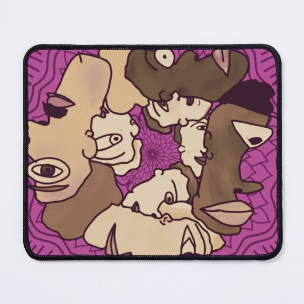 Item preview, Surreal Faces Mandala Kaleidoscope designed and sold by PsychoVortex.
