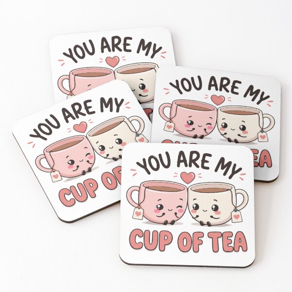 Item preview, You Are My Cup of Tea – Romantic Tea Lover Valentine Gift designed and sold by AMICO77.