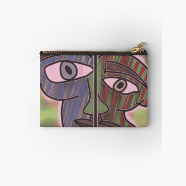 Item preview, Split Face Abstract Cubism Portrait designed and sold by PsychoVortex.