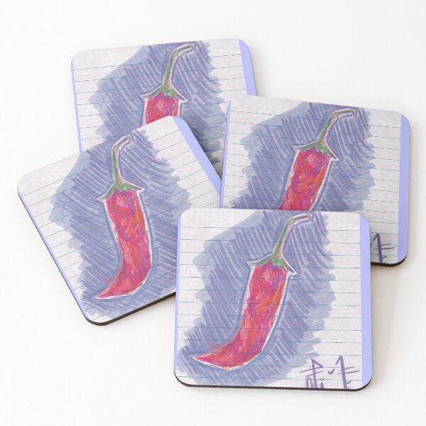 Item preview, Chili Pepper sticker hand drawn designed and sold by queerolive.