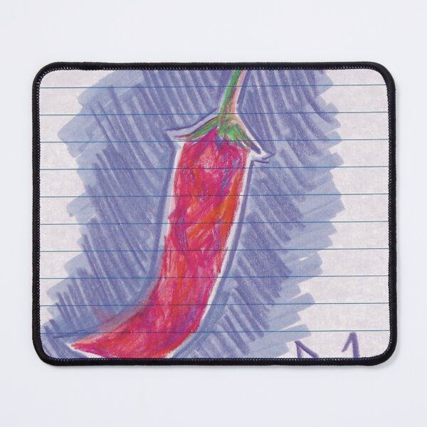 Item preview, Chili Pepper sticker hand drawn designed and sold by queerolive.