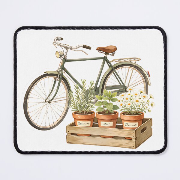 Item preview, Wildflower bicycle - Lavender Bicycle designed and sold by Spirit of Siam.
