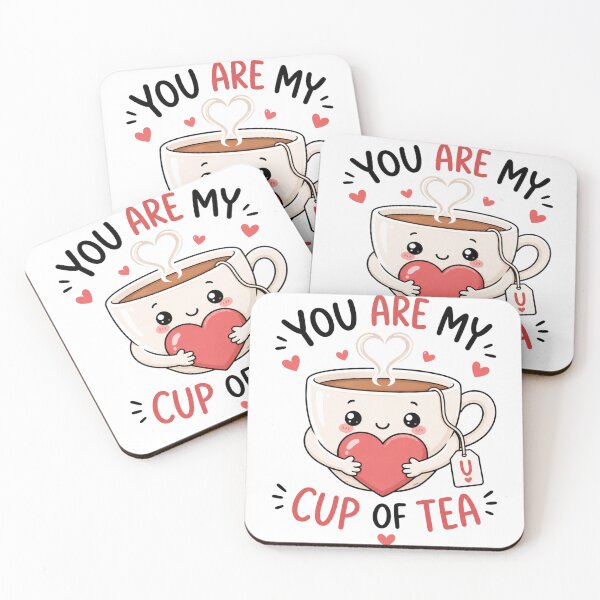 Item preview, You Are My Cup of Tea – Romantic Tea Lover Valentine Gift designed and sold by AMICO77.