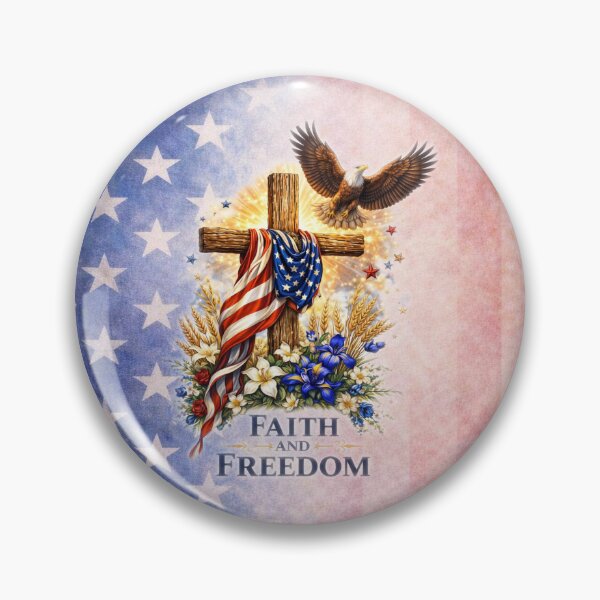 Item preview, Faith and Freedom – American Spirit designed and sold by MysticOzzy.