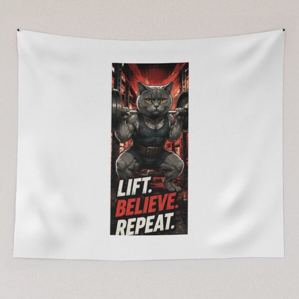 Item preview, LIFT BELIEVE REPEAT designed and sold by SilentRep.