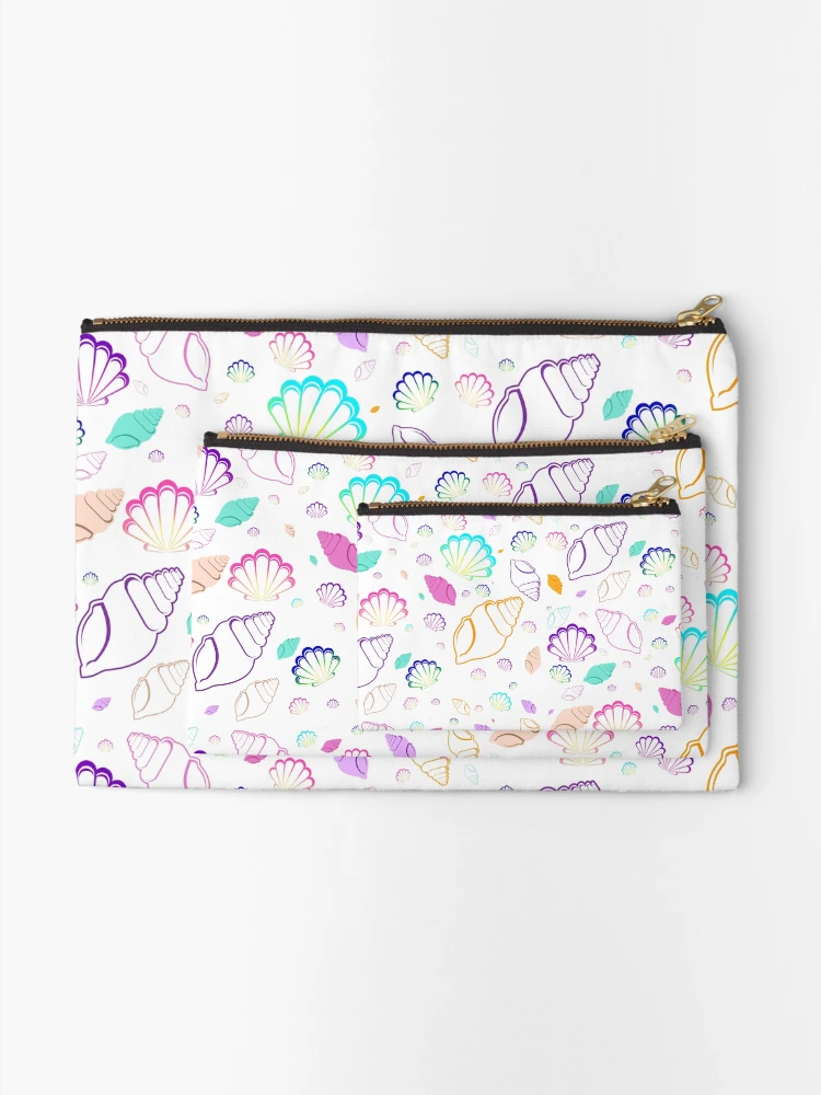 Thumbnail 2 of 4, Zipper Pouch, Sea Shell Collection designed and sold by Risa-C.