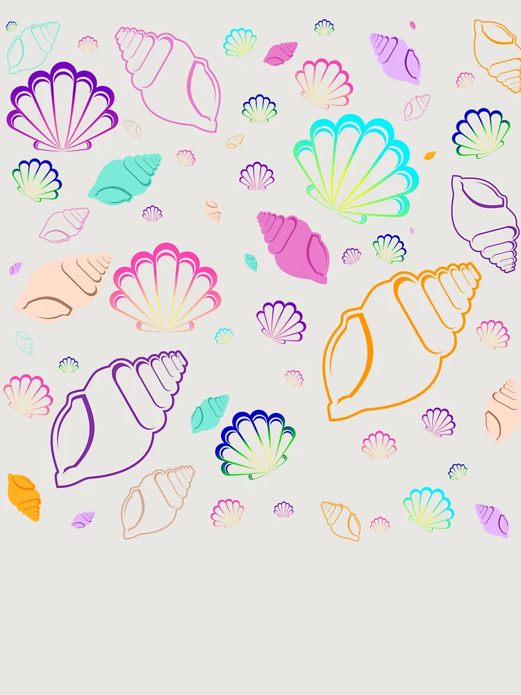 Thumbnail 6 of 6, Premium Oversized Hoodie, Sea Shell Collection designed and sold by Risa-C.