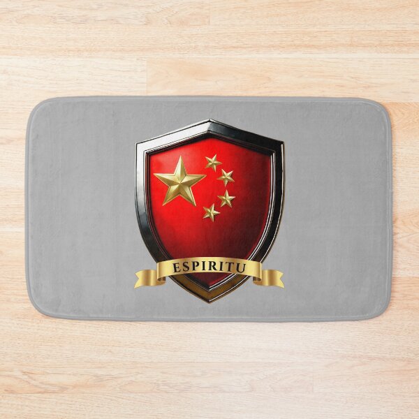 Item preview, Espiritu Chinese Heritage Crest Shield designed and sold by Highlandkings.