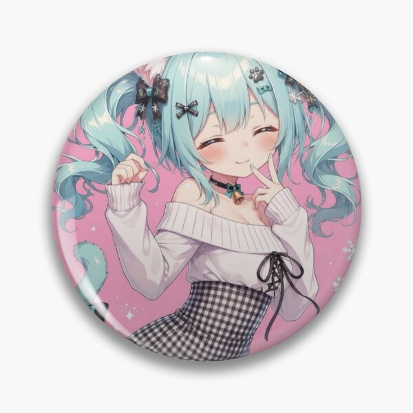 Item preview,  Anime Christmas Girl Mint – Kawaii Holiday Design with Presents designed and sold by Revyra.