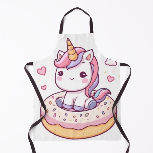 Item preview, Kawaii Unicorn Donut Sticker | Cute Magical Sweet Treat Design designed and sold by Stylestickers55.