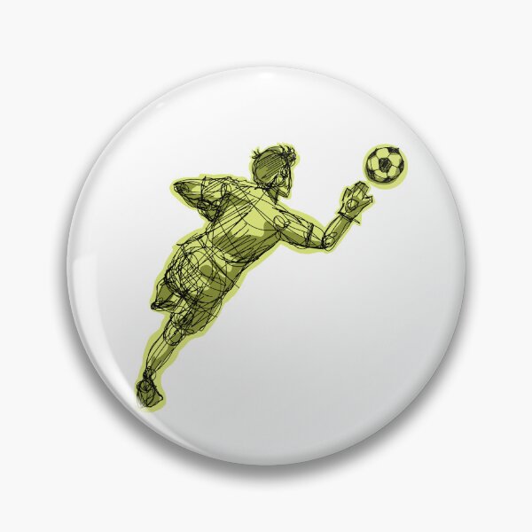 Item preview, Block Soccer Ball with white Background  designed and sold by missmann.