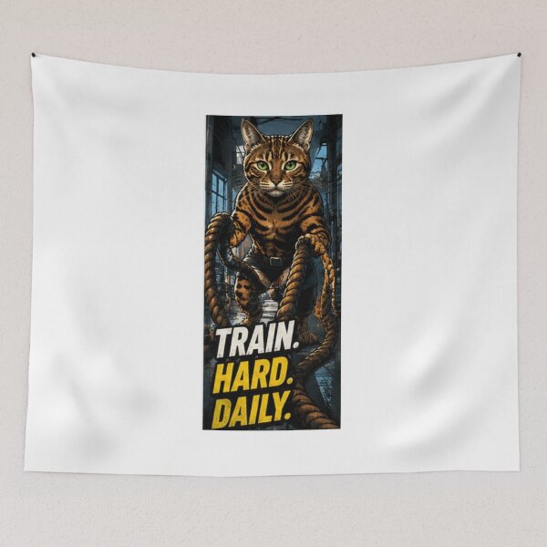 Item preview, TRAIN HARD DAILY designed and sold by SilentRep.