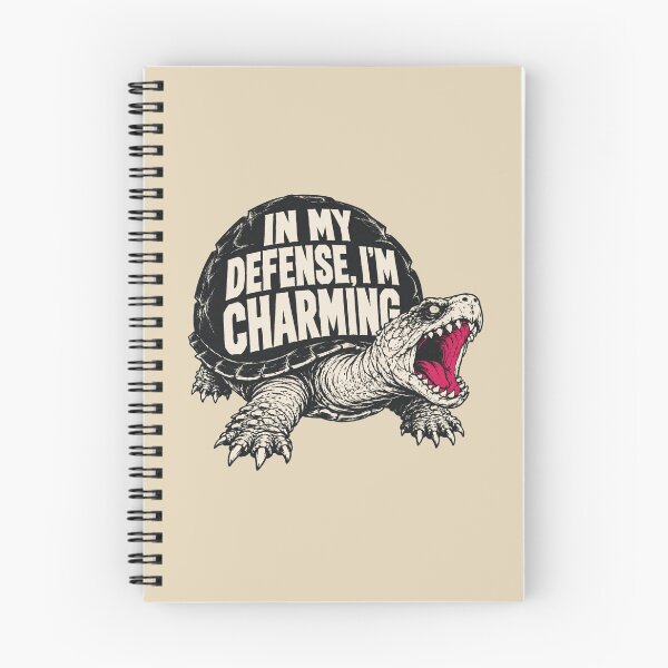 Item preview, In My Defense I’m Charming Snapping Turtle Graphic Tee designed and sold by POD DYNASTY | Original Print On Demand T-Shirt Graphics.