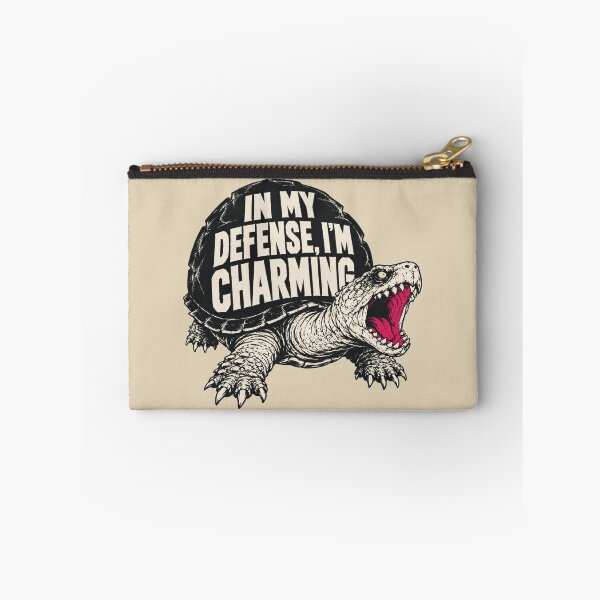 Item preview, In My Defense I’m Charming Snapping Turtle Graphic Tee designed and sold by POD DYNASTY | Original Print On Demand T-Shirt Graphics.