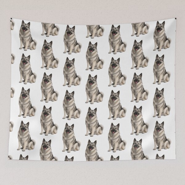 Item preview, Norwegian Elkhound Dog designed and sold by BackgroundND.