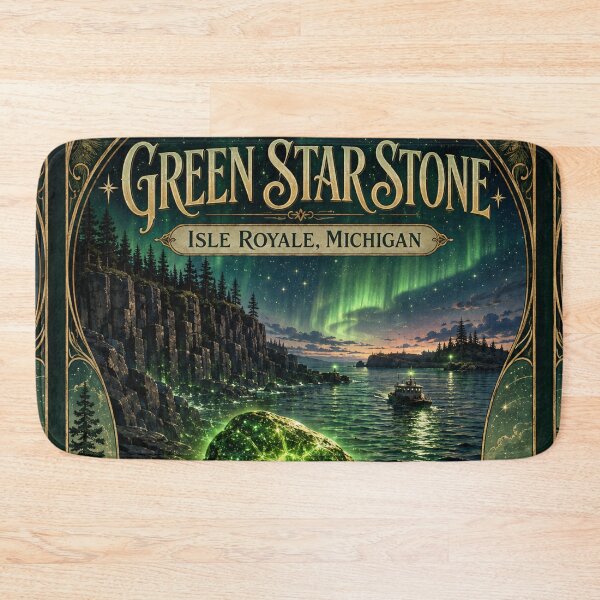 Item preview, The Green Star Stone  designed and sold by FreshWaterWares.
