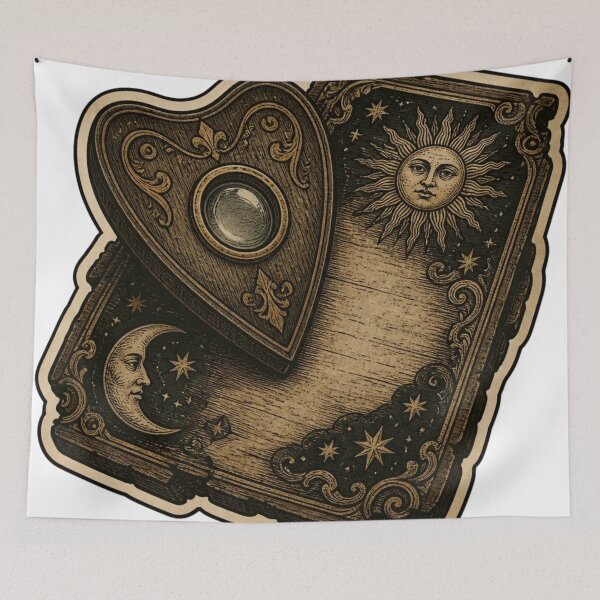 Item preview, Ouija Planchette Spirit Board Vintage Halloween designed and sold by StickyGuys.