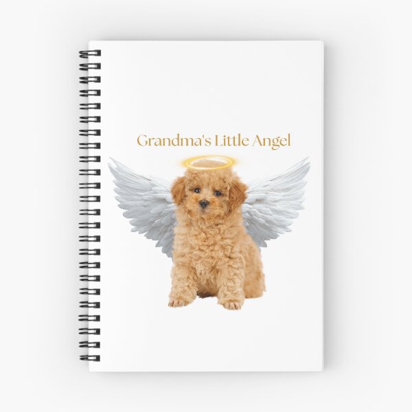 Item preview, Grandmas Little Angel Cute Poodle Gift Grandma Dog designed and sold by chaos-and-curls.
